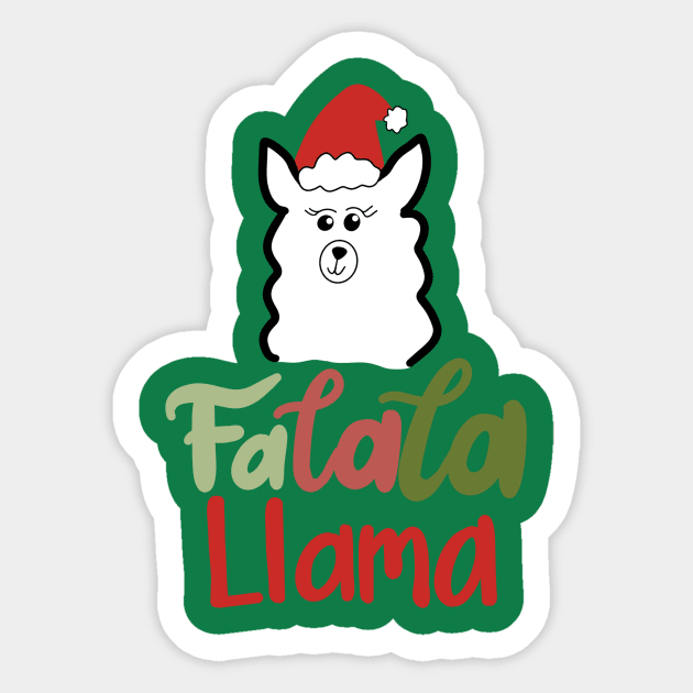 Fa La La Llama Sticker by Love Well